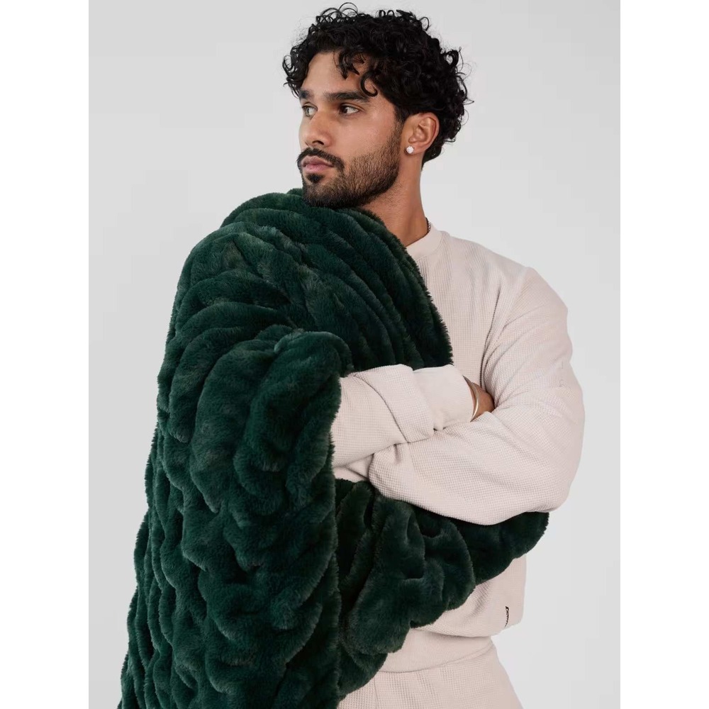 Comfrt Dreamer Blanket Mountain Moss 60x80in New With Tags